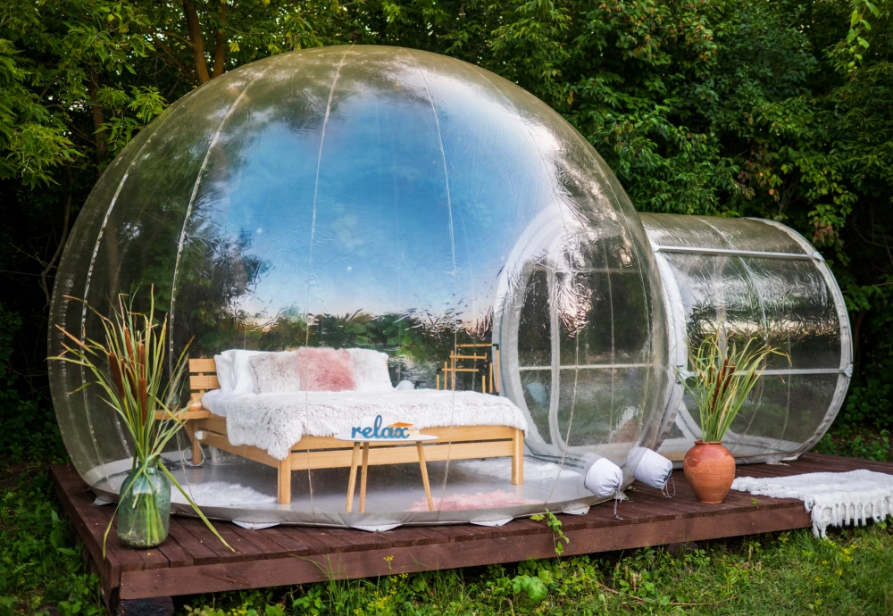 luxury bubble tent