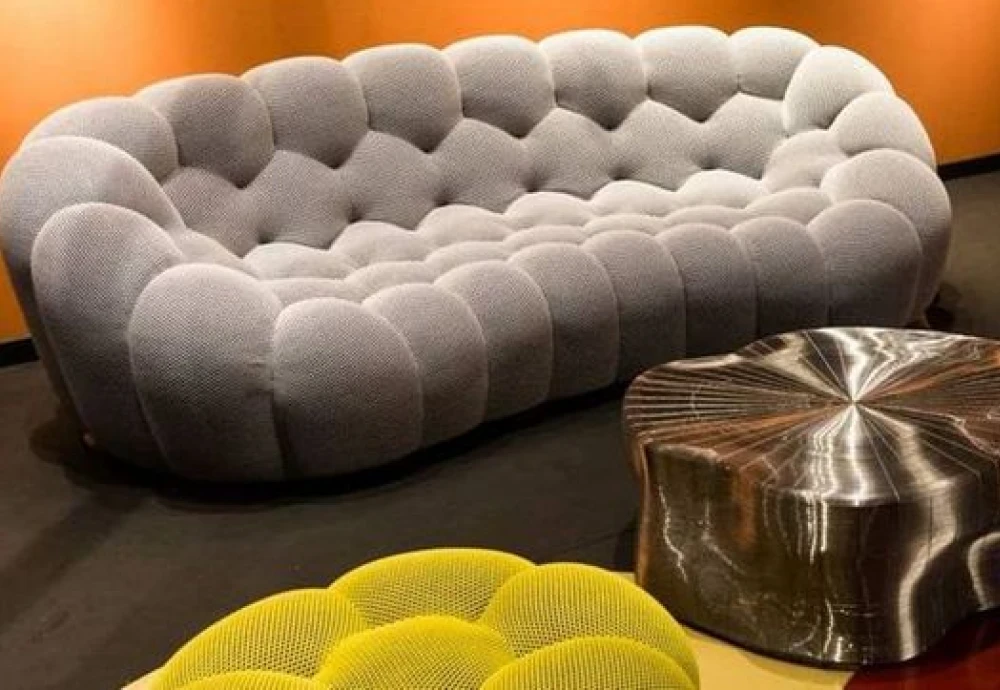 modern curved bubble sofa