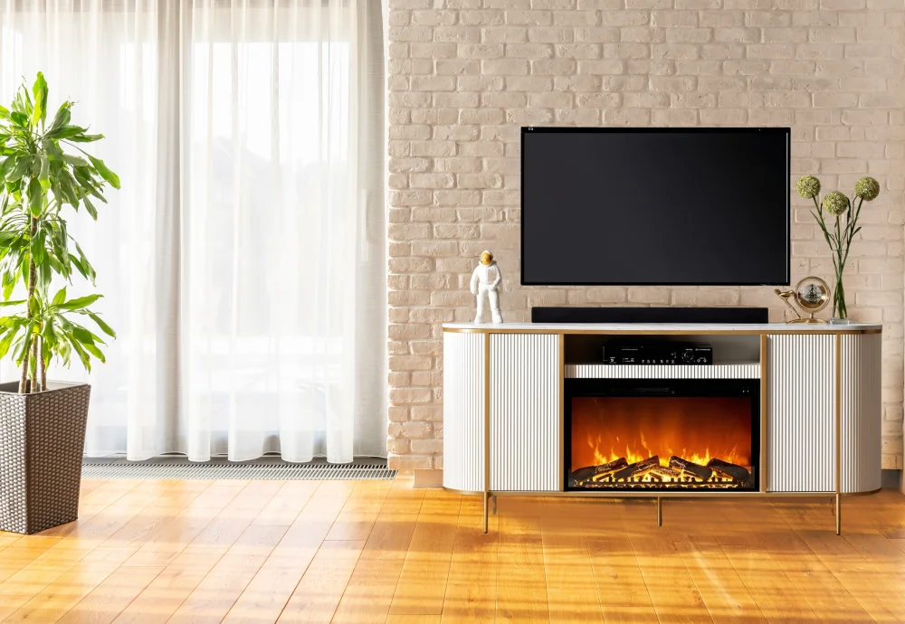 electric fireplace & tv stand